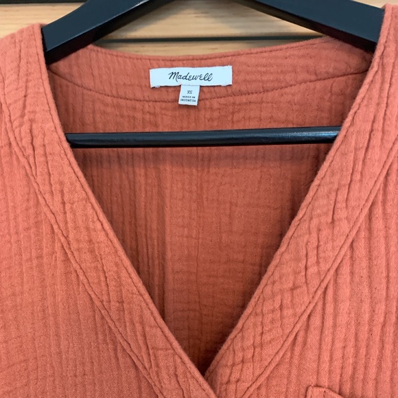 Madewell lightspun cap sleeve jumpsuit size XS - Picture 4 of 11